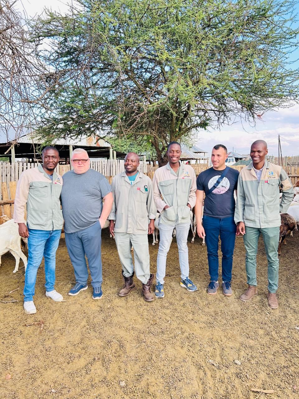 Group members during field work