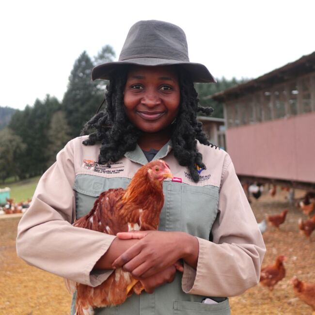 Portrait of Mpho Ramuada